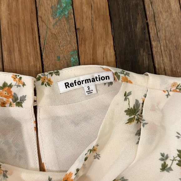REFORMATION Bettie Top Sz 2 **NWT** - Picture 5 of 12